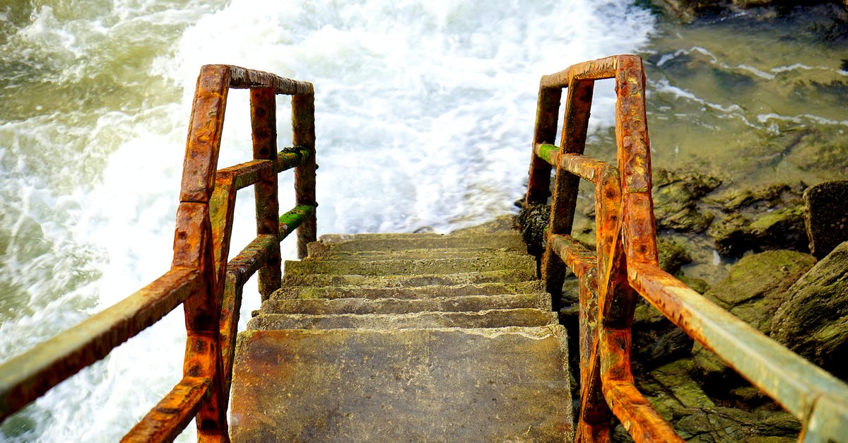 Skillet rust (?) and next steps with regard to seasoning - High-angle Photography of Staircase Leading to Seashore Skillet rust (?) and next steps with regard to seasoning - High-angle Photography of Staircase Leading to Seashore