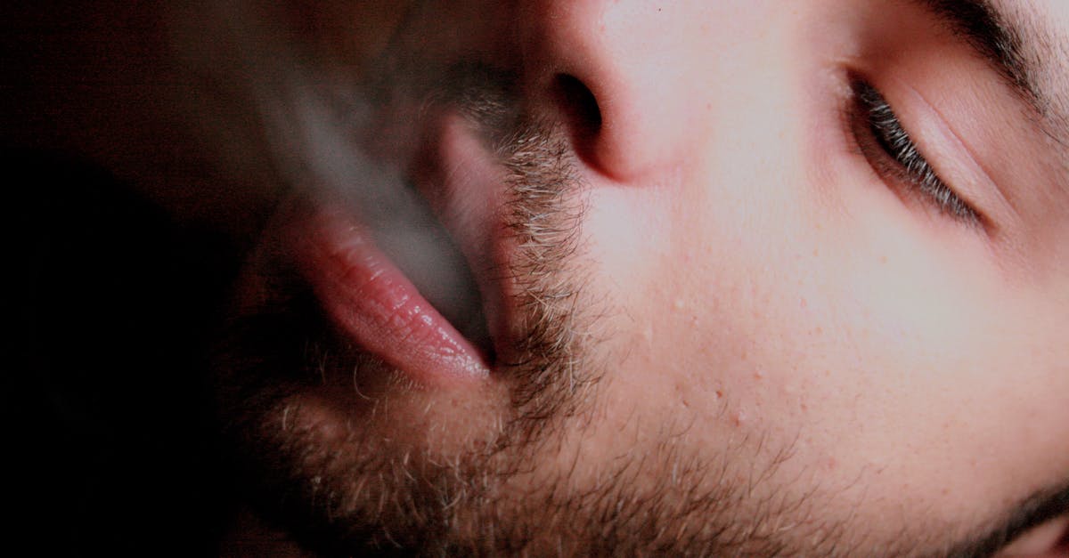 Smoking chicken breasts with and without skin - Closeup Photography of Man Blowing Smokes Smoking chicken breasts with and without skin - Closeup Photography of Man Blowing Smokes