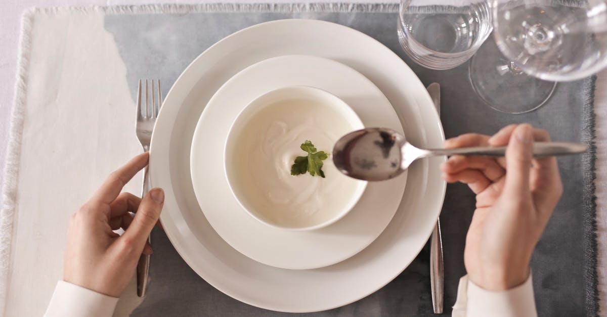 Soup 'fork' source - Person Wearing White Dress Shirt Holding Spoon Soup 'fork' source - Person Wearing White Dress Shirt Holding Spoon