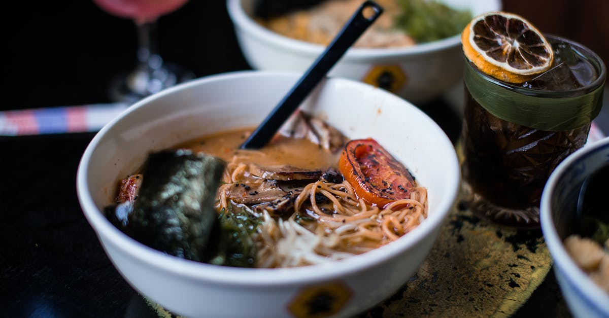 Soup is too salty! - White Ceramic Bowl With Noodles and Chopsticks