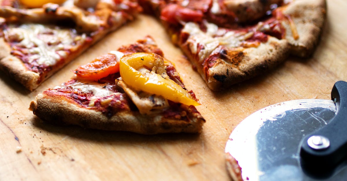 Sous vide the same meat on two days - Pizza Slice Sous vide the same meat on two days - Pizza Slice