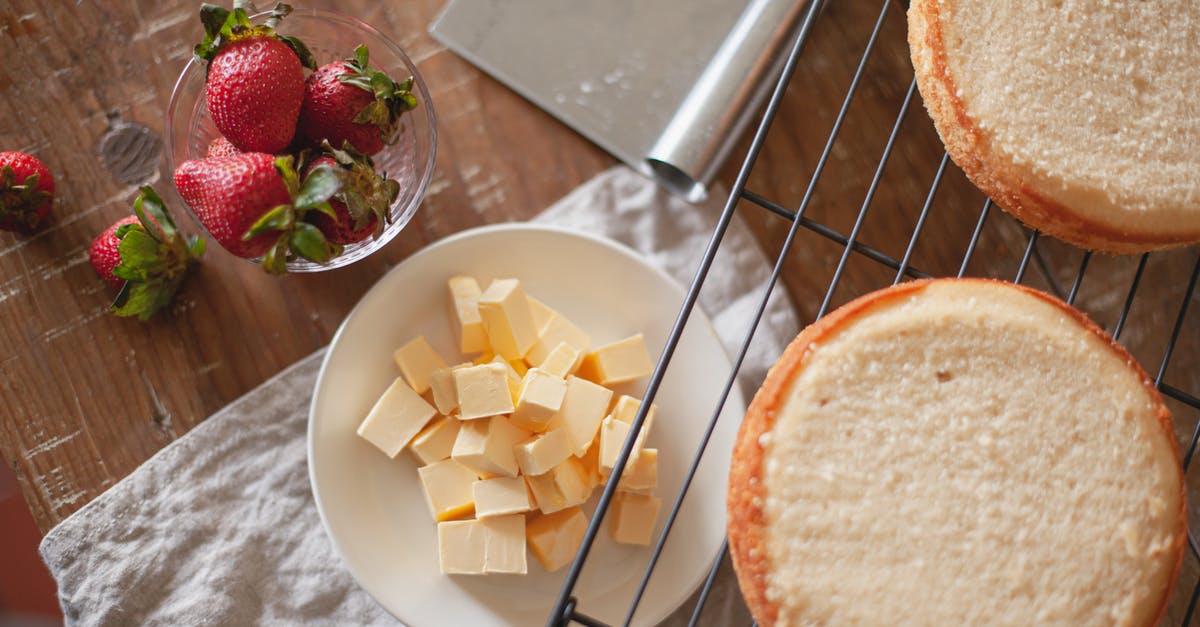Sponge cake - Why mix milk and butter instead of folding? - Free stock photo of baker, bakery, baking Sponge cake - Why mix milk and butter instead of folding? - Free stock photo of baker, bakery, baking