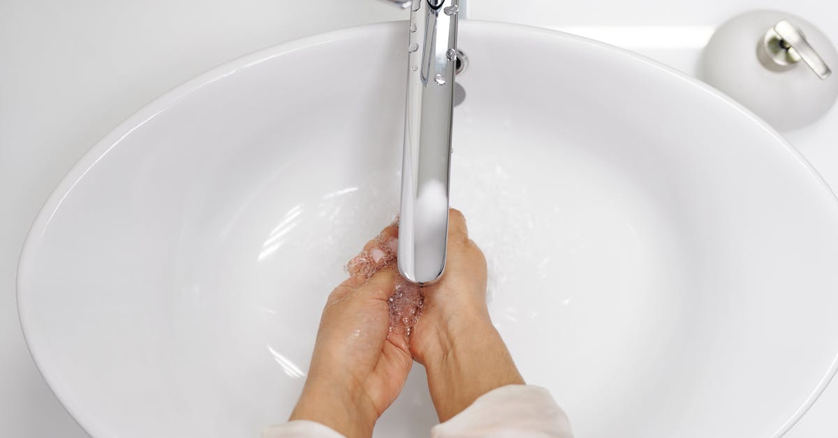 Sprinkled versus Rubbing Steak "Rub" - Woman Washing Her Hands With Soap Sprinkled versus Rubbing Steak "Rub" - Woman Washing Her Hands With Soap