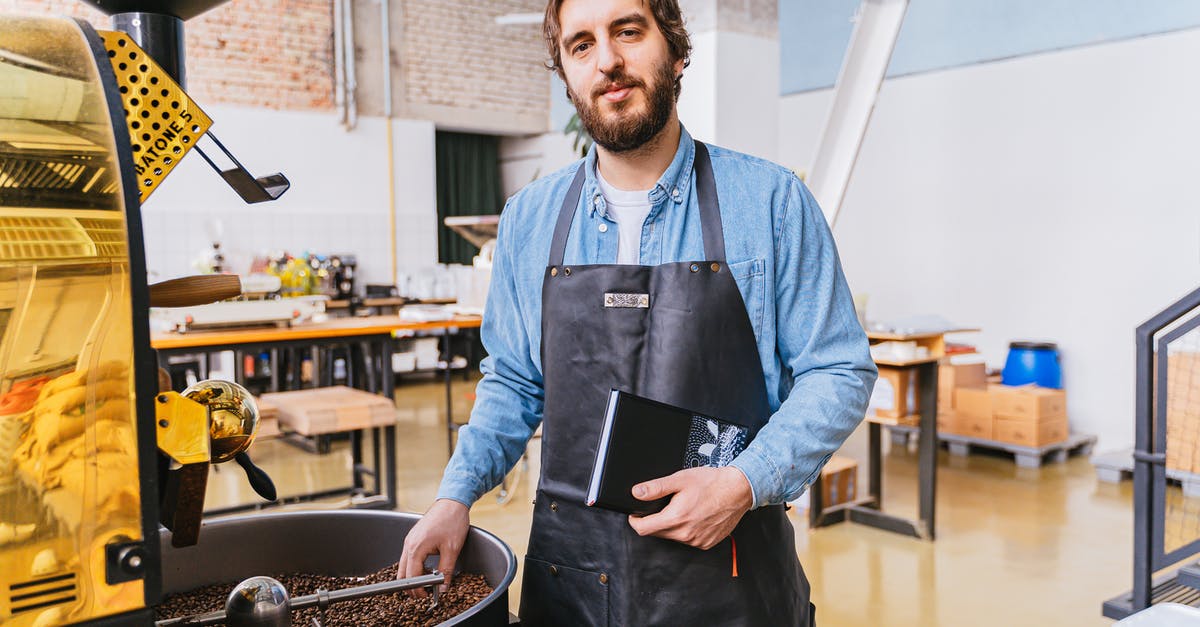Standing Rib Roast - A Bearded Man Wearing Apron while Standing Near the Coffee Roaster Standing Rib Roast - A Bearded Man Wearing Apron while Standing Near the Coffee Roaster