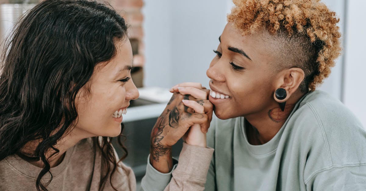 Steelhead Salmon's Mercury content - Loving lesbian couple admiring each other Steelhead Salmon's Mercury content - Loving lesbian couple admiring each other
