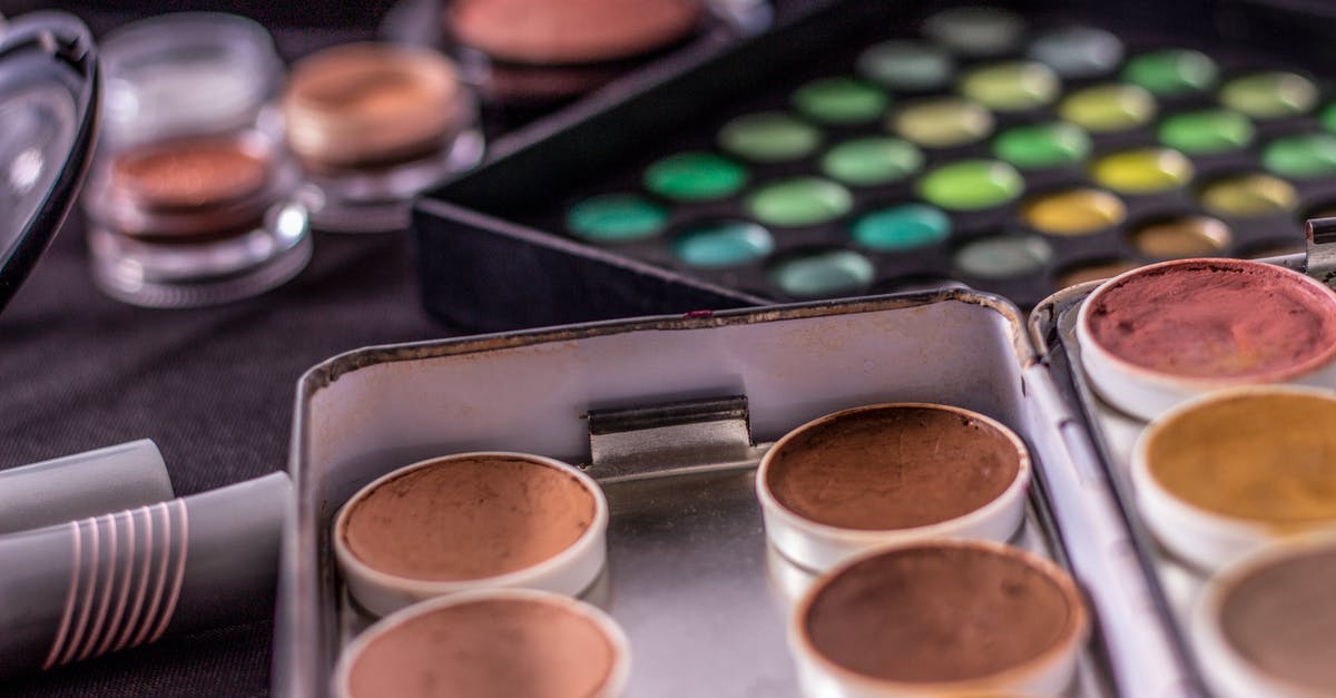 Stock: Canned, Bouillon Cubes and Powder - Makeup Palette Kit