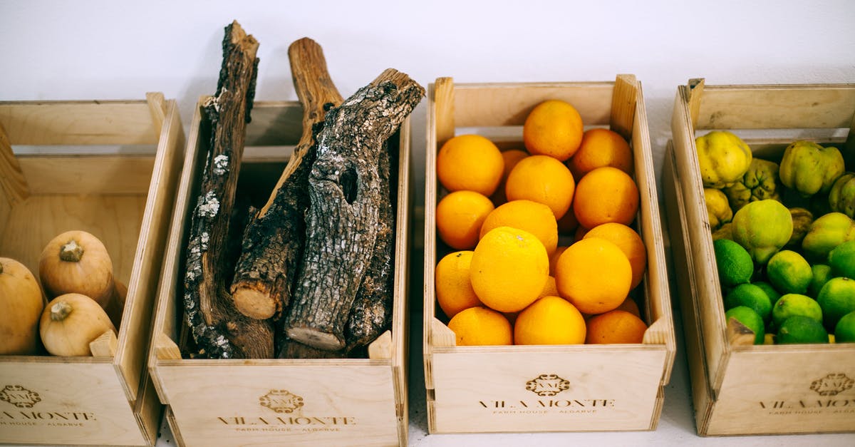 Substitute for calcium oxide (lime) to keep pumpkin from falling apart - Wooden boxes with assorted vegetables and fruits in market Substitute for calcium oxide (lime) to keep pumpkin from falling apart - Wooden boxes with assorted vegetables and fruits in market