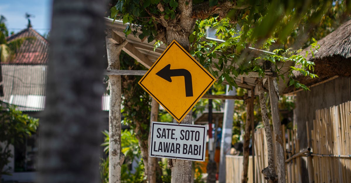 Substituting for Candlenuts in Indonesian Food - Yellow Left Turn Sign Substituting for Candlenuts in Indonesian Food - Yellow Left Turn Sign