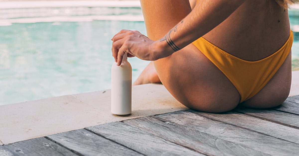 substitution of whipping cream for water in jello - Woman in Yellow Bikini Bottom Holding White Plastic Bottle substitution of whipping cream for water in jello - Woman in Yellow Bikini Bottom Holding White Plastic Bottle