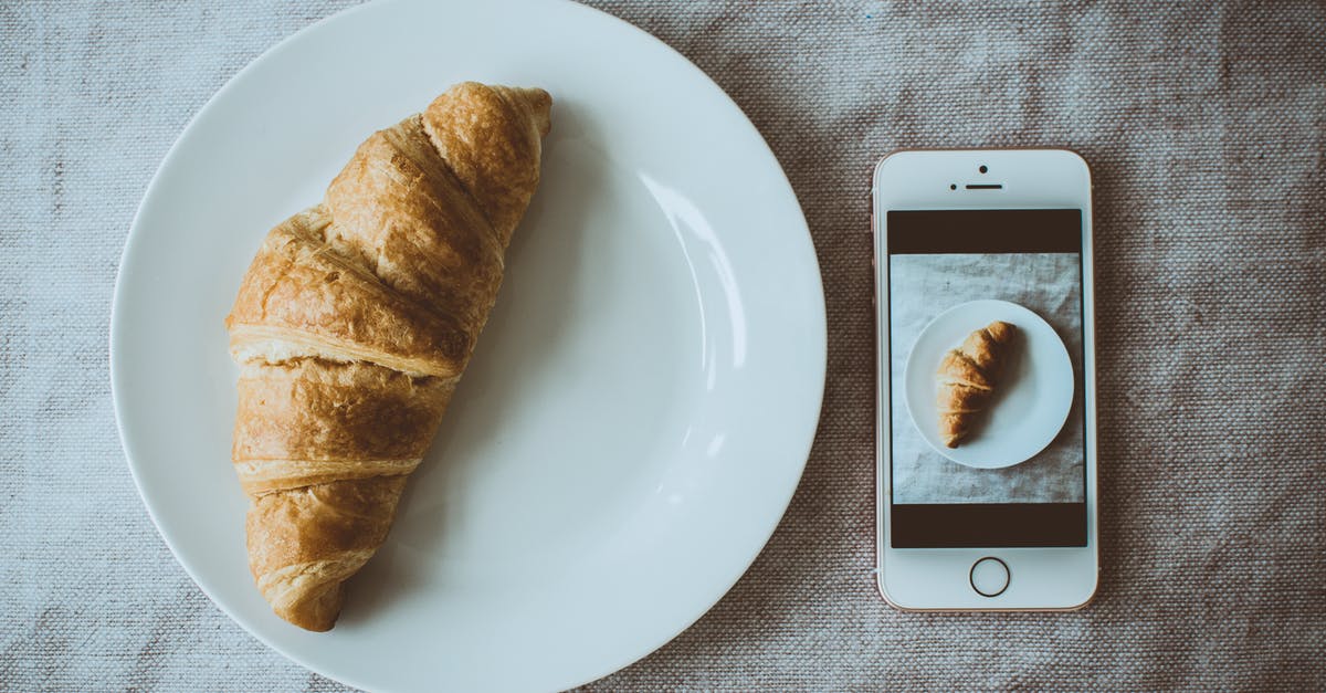 Substitutions for "European style" butter in croissants - Croissant Bread on Round White Plate Beside Rose Gold Iphone Se Displaying Photo of Croissant Bread on Plate Substitutions for "European style" butter in croissants - Croissant Bread on Round White Plate Beside Rose Gold Iphone Se Displaying Photo of Croissant Bread on Plate