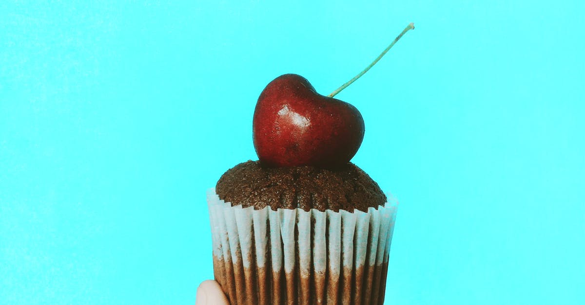 Sugar forming tiny bubbles in microwaved coffee? - Person Holding Chocolate Cupcake With Cherry Topping