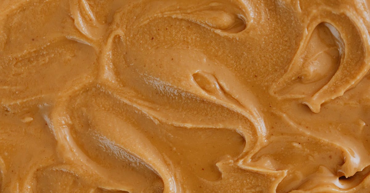 Suggestions for easy peanut butter clean-up - Extreme Close Up Photo of Creamy Peanut Butter Suggestions for easy peanut butter clean-up - Extreme Close Up Photo of Creamy Peanut Butter