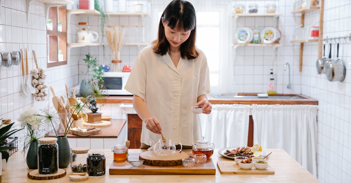 Tea temperature for preparation - Woman Making Tea Tea temperature for preparation - Woman Making Tea