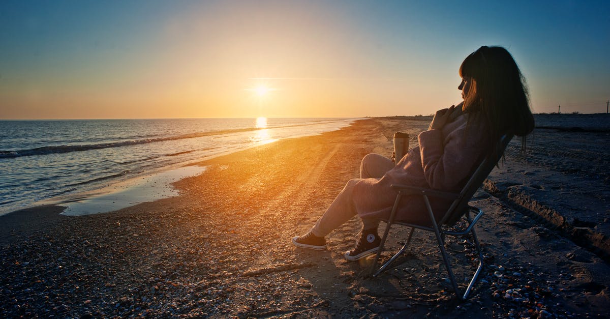 Teabags: for how long should I let them sit in the hot water? [closed] - Woman Sitting on Gray Steel Folding Armchair Beside Body of Water