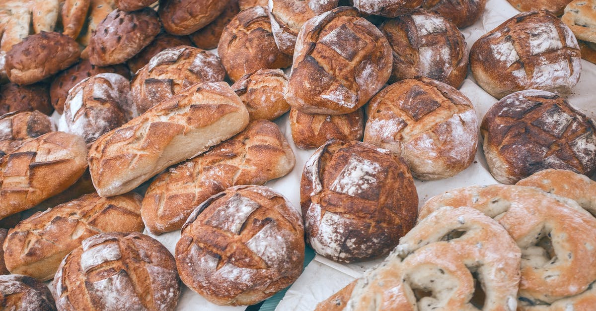 Techniques to get a nice golden-brown crust on bread - Collection of delicious baked goods in local bakery Techniques to get a nice golden-brown crust on bread - Collection of delicious baked goods in local bakery