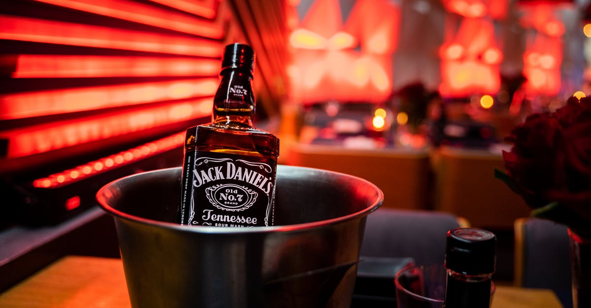 Tennessee Honey Jack Daniels substitution - Close-up of a Bottle of Jack Daniel's in a Bucket Tennessee Honey Jack Daniels substitution - Close-up of a Bottle of Jack Daniel's in a Bucket
