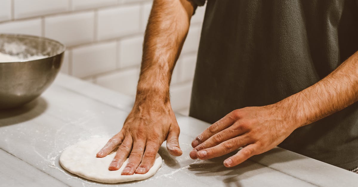 To knead or not to knead, that is the question [closed] - A Person Kneading a Dough