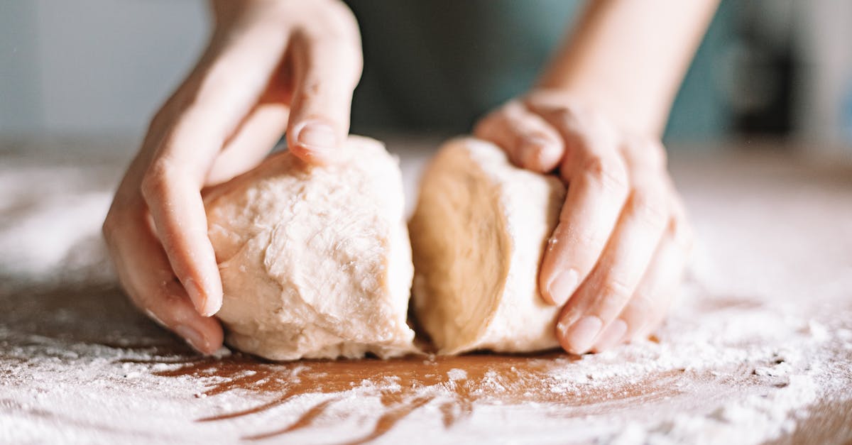To knead or not to knead, that is the question [closed] - Person Holding White Dough on Brown Wooden Table