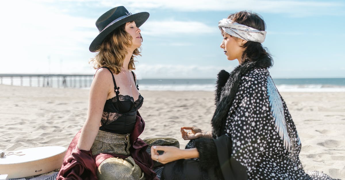 Too much leavener in self-rasing flour? - 2 Women Sitting on Beach