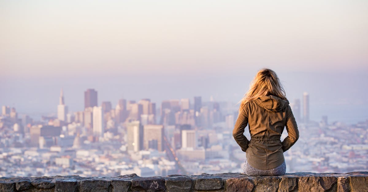 Top of Dough "Cracked" During Cold Rise - is it bad? - Woman on Rock Platform Viewing City Top of Dough "Cracked" During Cold Rise - is it bad? - Woman on Rock Platform Viewing City