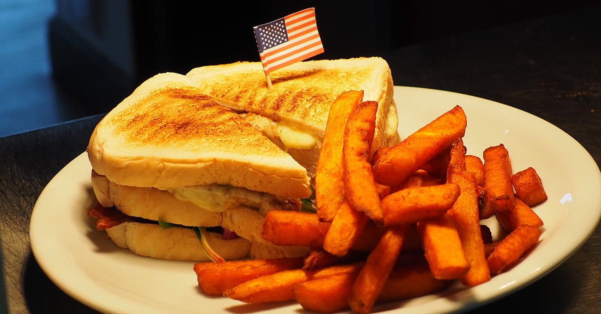 Tricks to preserve chips (french fries)? - French Fries and Sandwich on White Plate Tricks to preserve chips (french fries)? - French Fries and Sandwich on White Plate