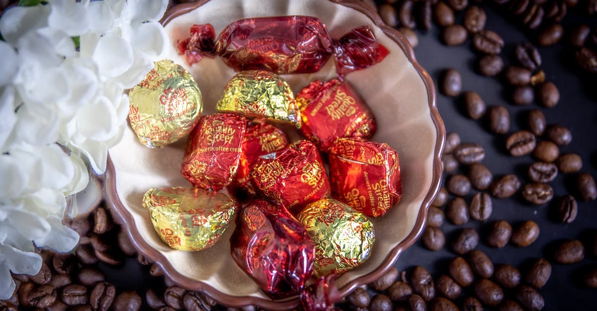 Truffle Errors - not enough chocolate - Red and Yellow Candies On A Bowl Truffle Errors - not enough chocolate - Red and Yellow Candies On A Bowl