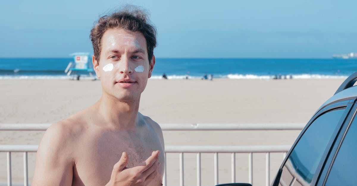 UHT cream storage - temperature extremes - Topless Man Covering His Face With His Hand