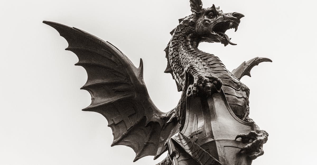 UK scones versus US scones - Brown Dragon Statue in White Background UK scones versus US scones - Brown Dragon Statue in White Background