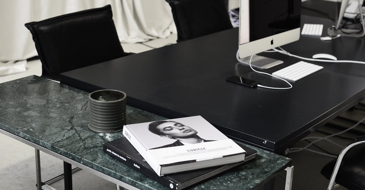 Using acidity to brighten simple sides like purees - Modern computers and smartphone placed on black table near marble table with books in contemporary workspace Using acidity to brighten simple sides like purees - Modern computers and smartphone placed on black table near marble table with books in contemporary workspace