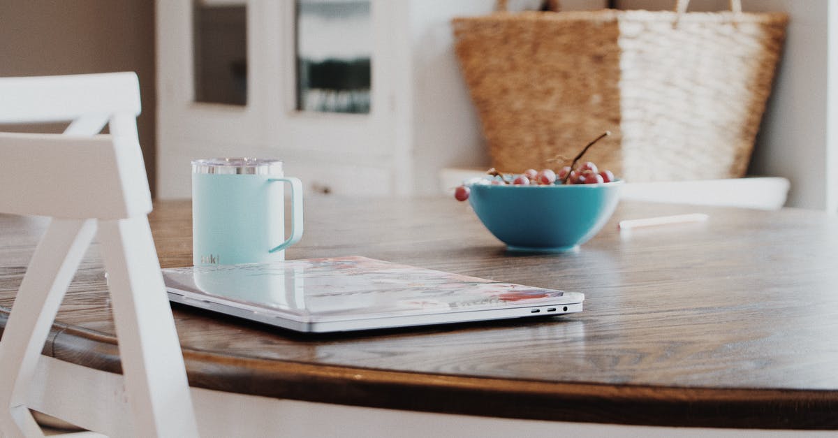 Using acidity to brighten simple sides like purees - Laptop placed on round table in light living room Using acidity to brighten simple sides like purees - Laptop placed on round table in light living room