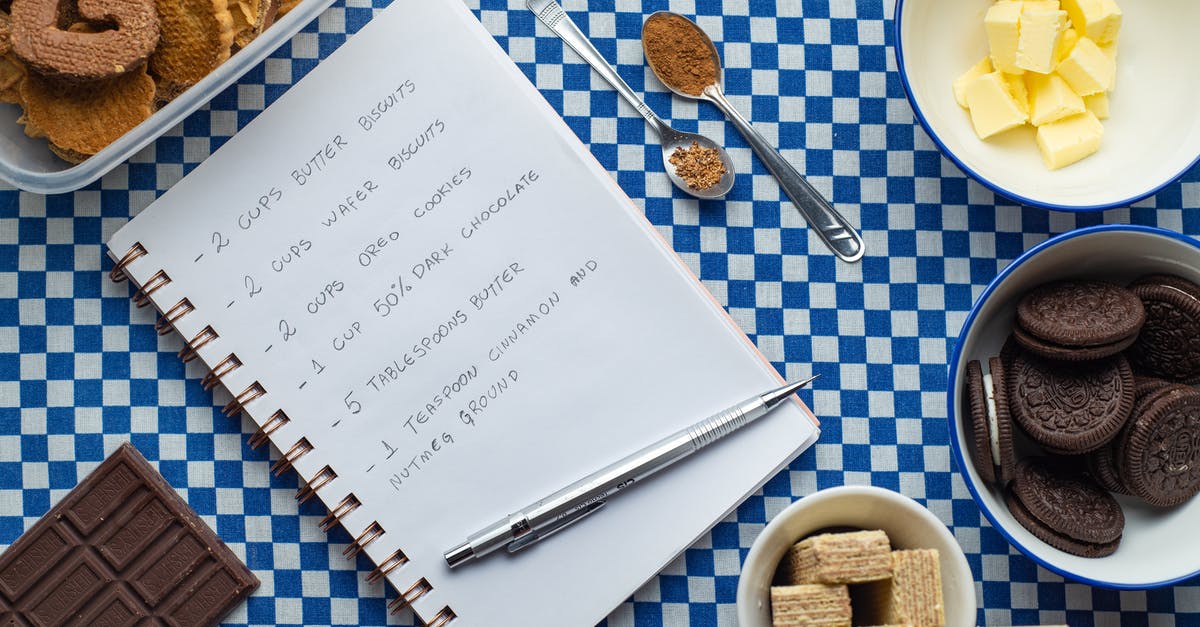 Using applesauce to sub for butter in biscuits - A Recipe Written on a Notebook