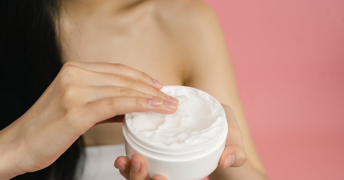 Using Clotted Cream as Whipping Cream - Woman using cream Using Clotted Cream as Whipping Cream - Woman using cream