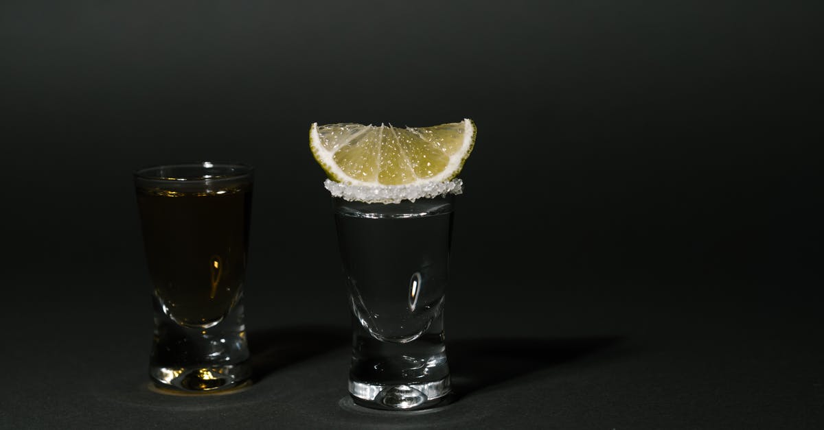 Using dark rum instead of white rum - Clear Drinking Glass With Sliced Lemon Using dark rum instead of white rum - Clear Drinking Glass With Sliced Lemon