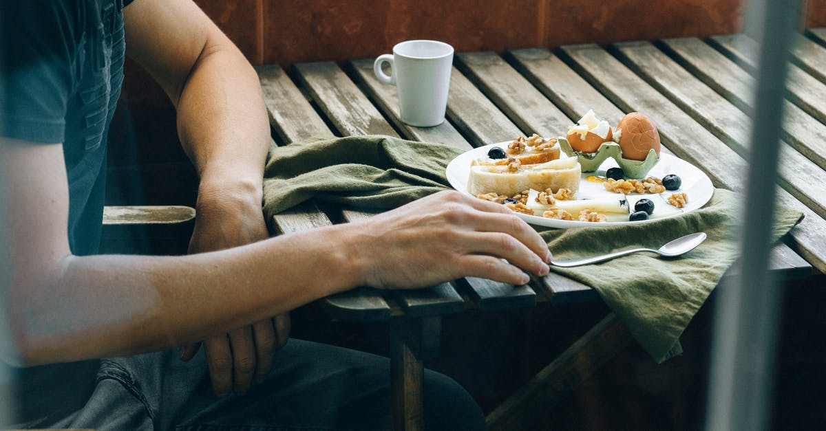 Using Italian Bread for French Toast? - Person Holding White Ceramic Plate With Food Using Italian Bread for French Toast? - Person Holding White Ceramic Plate With Food