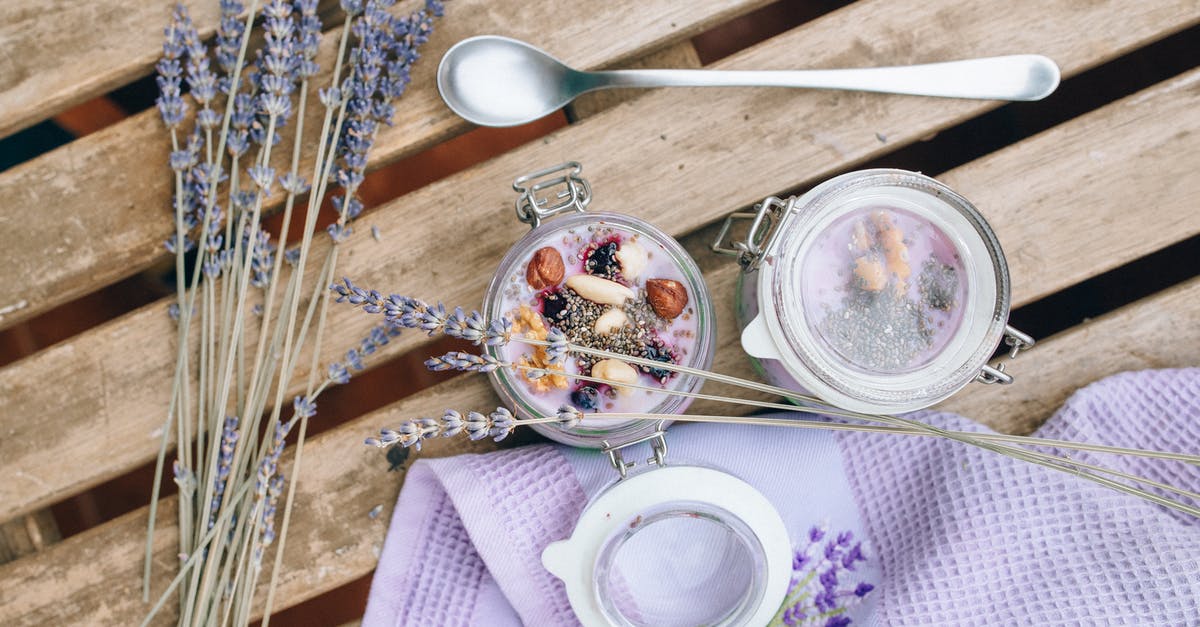 Vegan ice cream has chalky texture - White Ceramic Plate on Table Vegan ice cream has chalky texture - White Ceramic Plate on Table