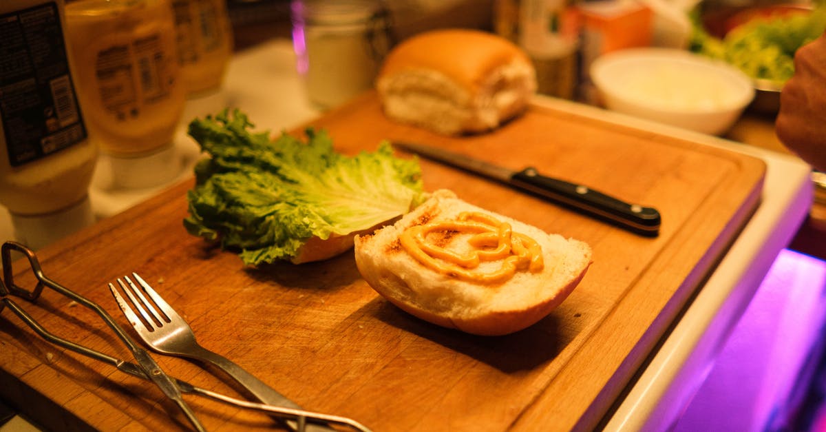 Vietnamese Sandwiches - Spread Identification? - Stainless Steel Fork Beside Bread Knife and Bread Knife on Brown Wooden Chopping Board Vietnamese Sandwiches - Spread Identification? - Stainless Steel Fork Beside Bread Knife and Bread Knife on Brown Wooden Chopping Board