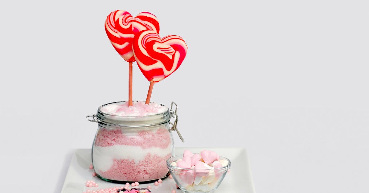 vinegar in lollipops - Pink and Grey Heart Shape Lollipop on Clear Glass Jar vinegar in lollipops - Pink and Grey Heart Shape Lollipop on Clear Glass Jar