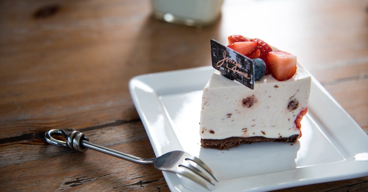 What's a good lactose-free substitute for heavy cream when baking? - Sliced of Cake on White Ceramic Plate What's a good lactose-free substitute for heavy cream when baking? - Sliced of Cake on White Ceramic Plate