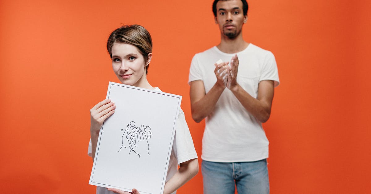 What's some safe advice for a beginner for making sushi? [duplicate] - Woman Holding A Poster On Proper Hand Washing