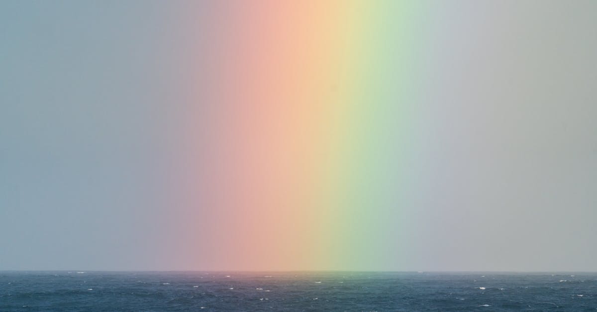 What's special about ahi tuna? - Rainbow on sky over sea What's special about ahi tuna? - Rainbow on sky over sea