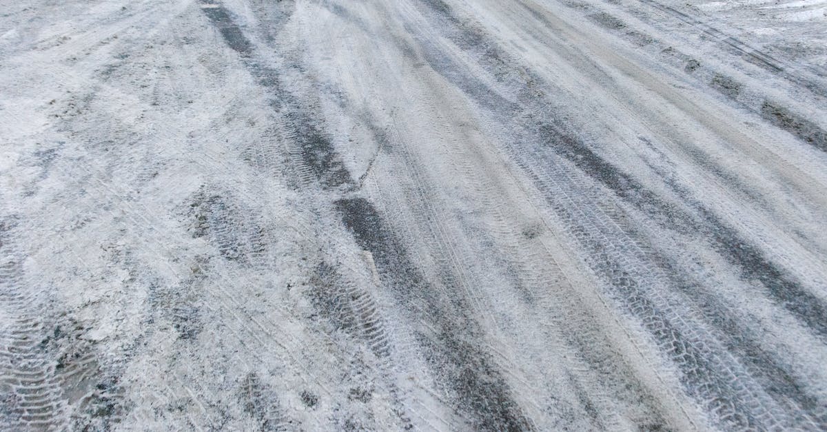 What's the best way to store (freeze) purchased ground beef? - Snowy road with transport tracks in winter day What's the best way to store (freeze) purchased ground beef? - Snowy road with transport tracks in winter day