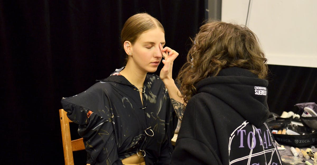 What's the correct temperature to prepare confit cod? - Female stylist applying foundation on face of model during preparation for photo session What's the correct temperature to prepare confit cod? - Female stylist applying foundation on face of model during preparation for photo session