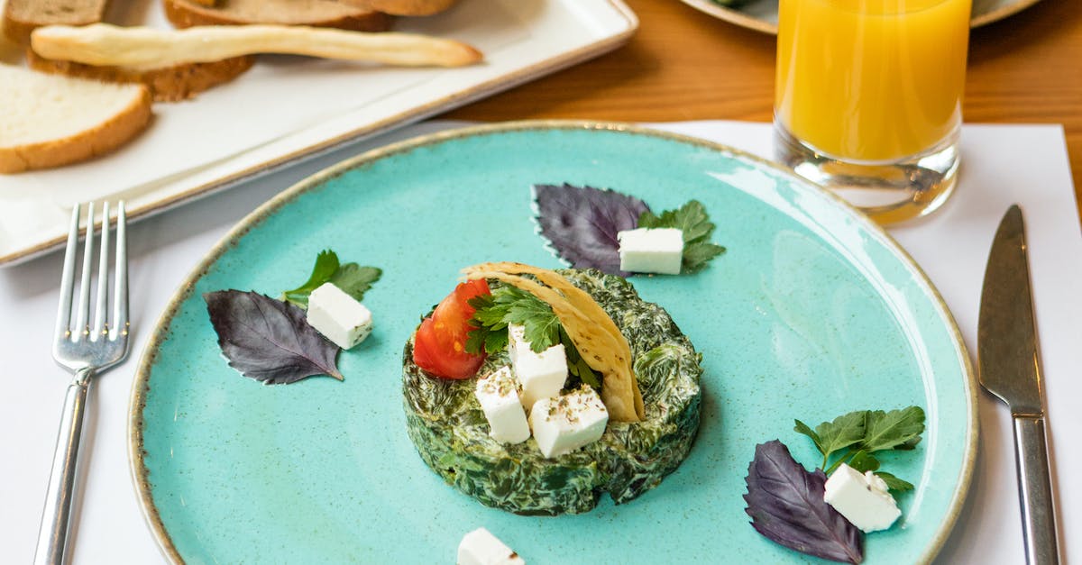 What's the difference between Greek and Bulgarian Feta Cheese - Green Ceramic Plate With Food What's the difference between Greek and Bulgarian Feta Cheese - Green Ceramic Plate With Food