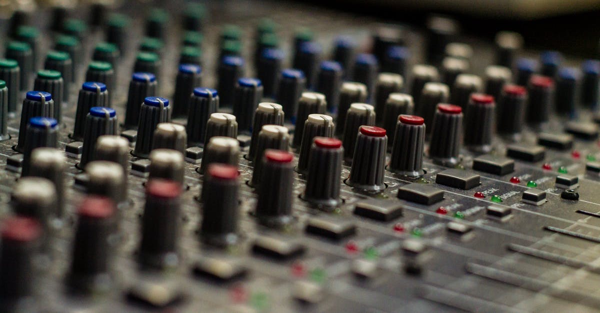 What's the difference between green, white, and red onions? - Sound mixer with rows of knobs in recording studio What's the difference between green, white, and red onions? - Sound mixer with rows of knobs in recording studio