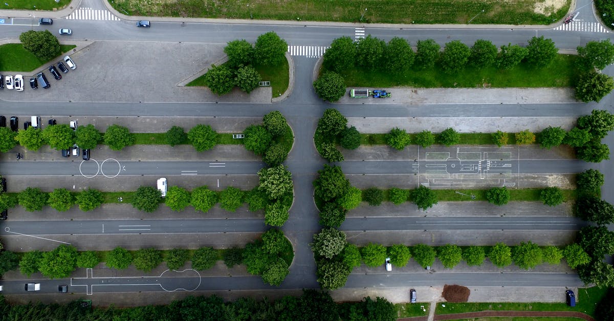 What's the line between salsa and guacamole? - Aerial Photography of Parking Lot With Trees What's the line between salsa and guacamole? - Aerial Photography of Parking Lot With Trees