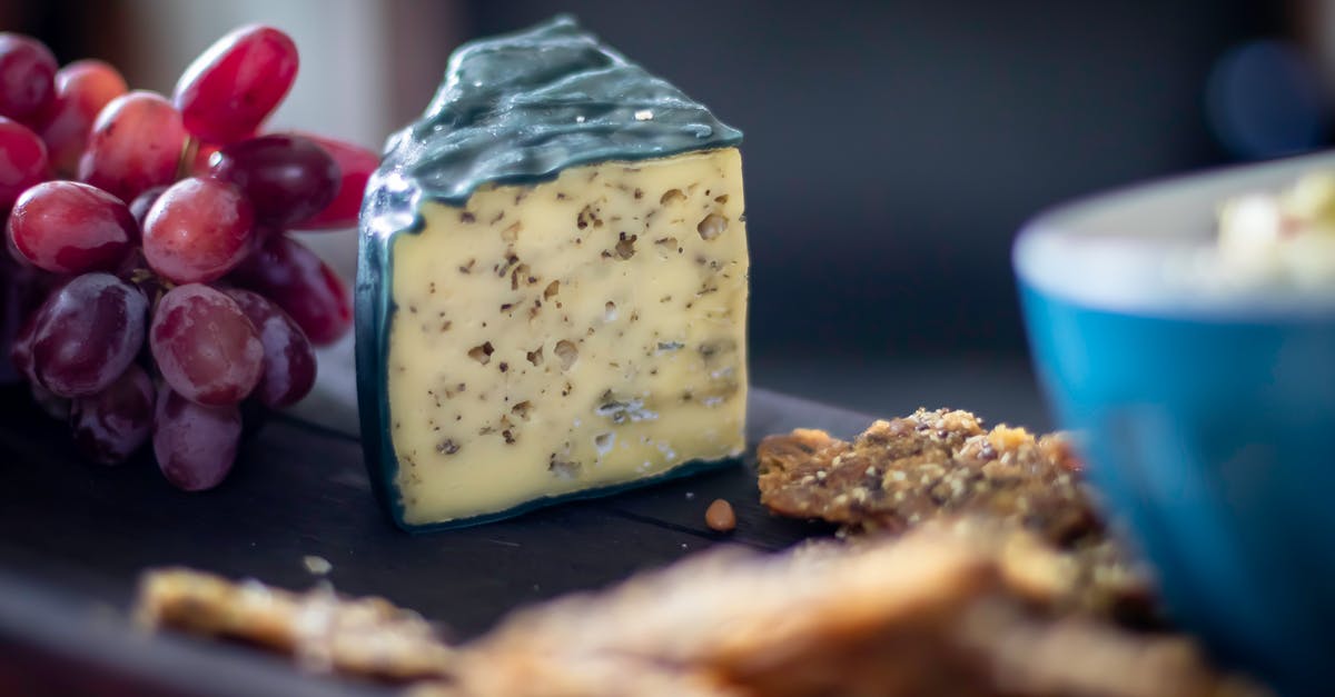 What's the point of "cheese alternative" that has dairy in it? - Close up of a Piece of Cheese What's the point of "cheese alternative" that has dairy in it? - Close up of a Piece of Cheese