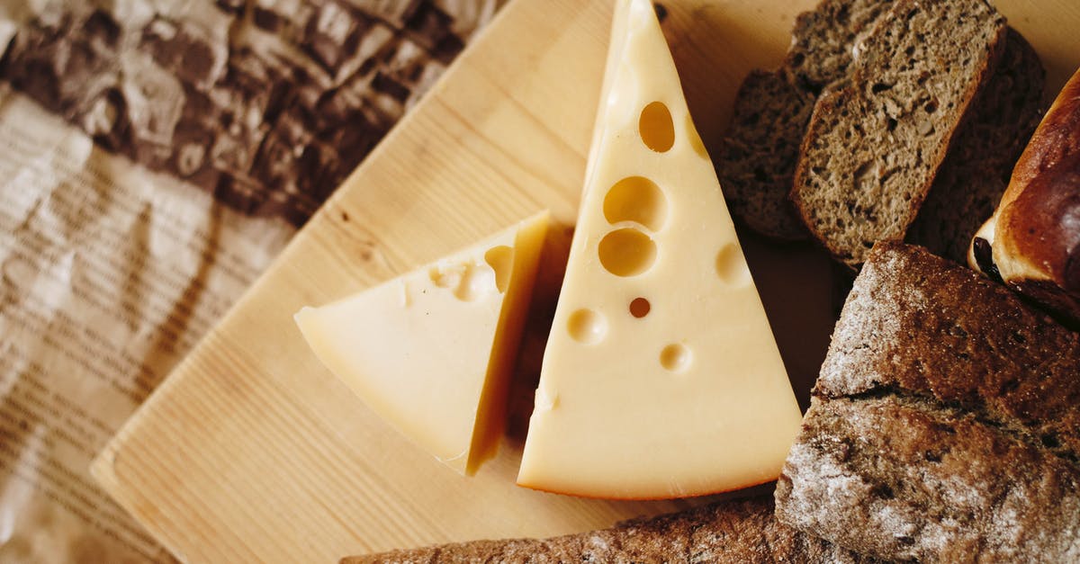 What's the point of "cheese alternative" that has dairy in it? - Sliced Cheese on Brown Table Top What's the point of "cheese alternative" that has dairy in it? - Sliced Cheese on Brown Table Top