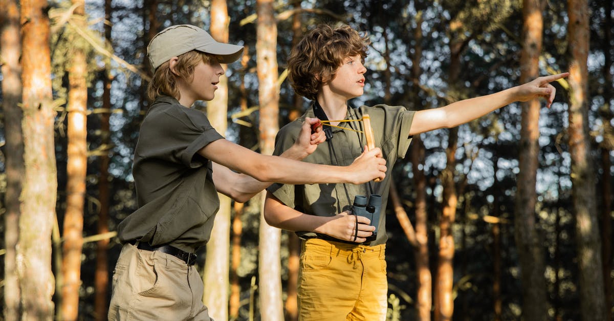 What's the point of the first action in double-acting baking powder? - Young Scouts Shooting with a Slingshot in a Forest What's the point of the first action in double-acting baking powder? - Young Scouts Shooting with a Slingshot in a Forest