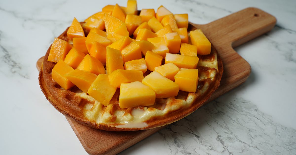 What's wrong with my technique in this Belgian Liège Waffle recipe? - Fruit on a Waffle