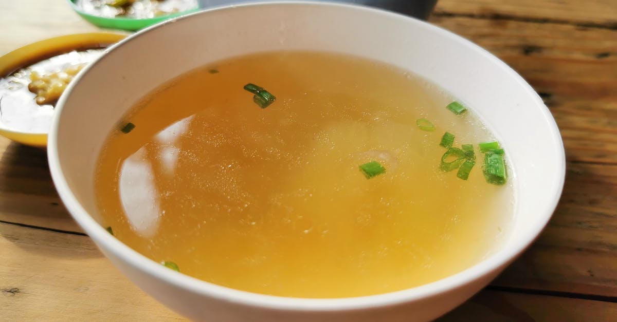 What are good ingredients to put into a Scrapple soup stock? - Bowl of Soup What are good ingredients to put into a Scrapple soup stock? - Bowl of Soup